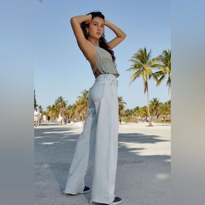 Garage Wide Leg Jeans